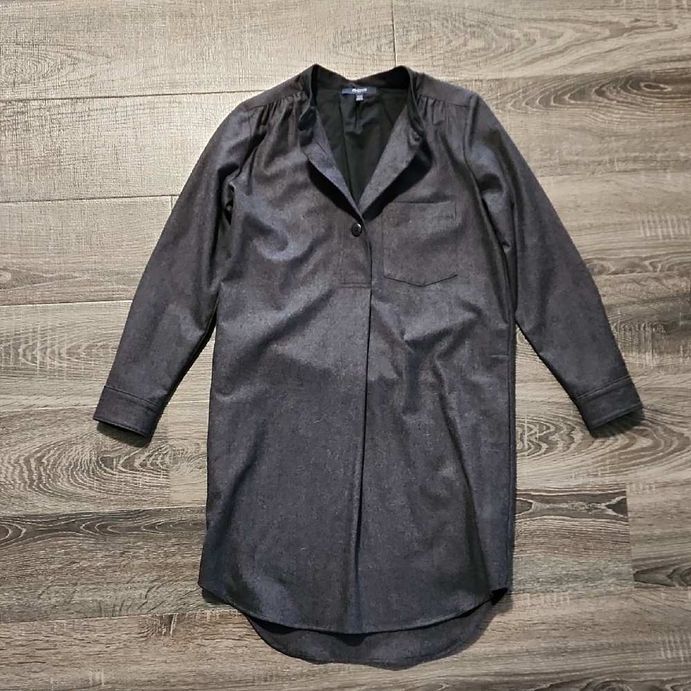 ❤️ Madewell flannel "Latitude" Shirtdress ❤️
